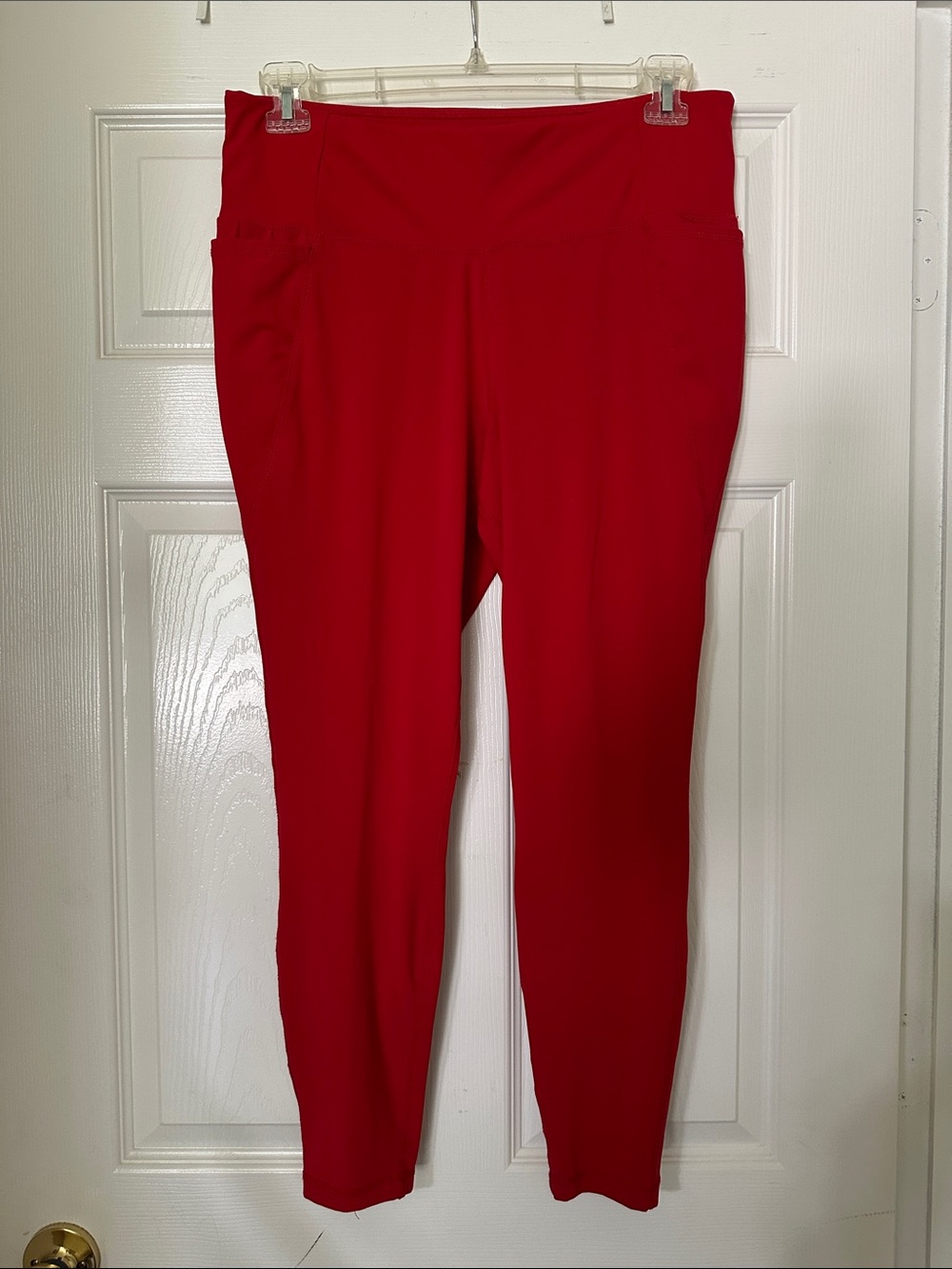 Lane Bryant Livi Active Soft Red 7/8 Leggings 18/20